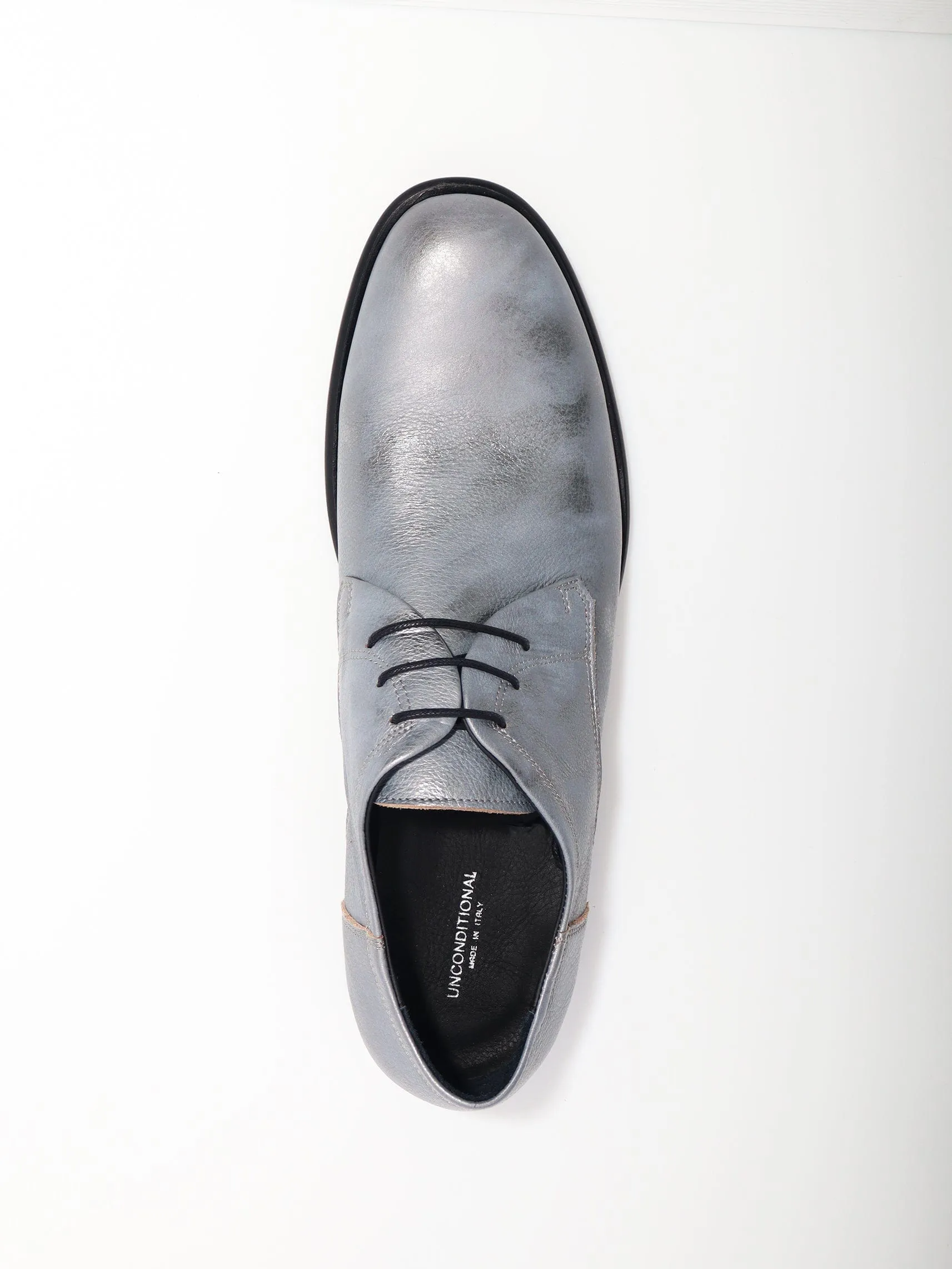 Silver Derby Shoes