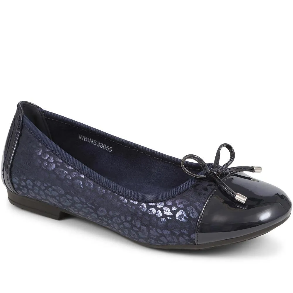 Simple Slip-On Ballet Pumps - WBINS38055 / 324 147