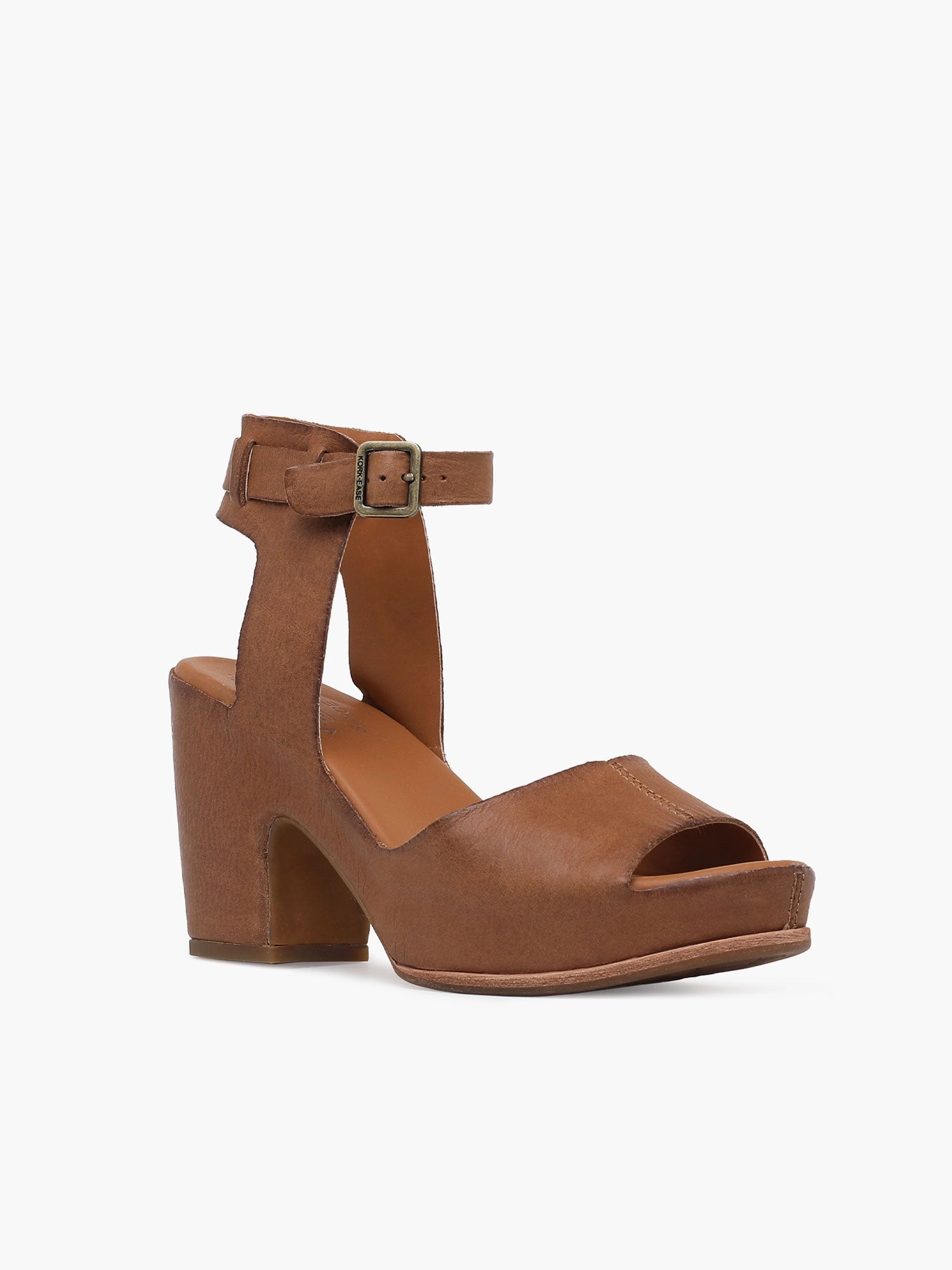 Stasia Brown Full Grain Leather Dusk Hike Contoured Foot Shape