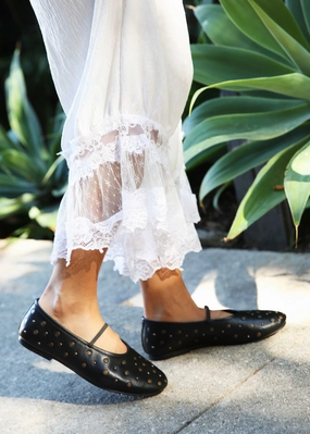 Sleek Comfort Neon Moon Ballet Flats - Studs Neon Moon Ballet Flats - Studs Comfort Technology Shoes Tide Step