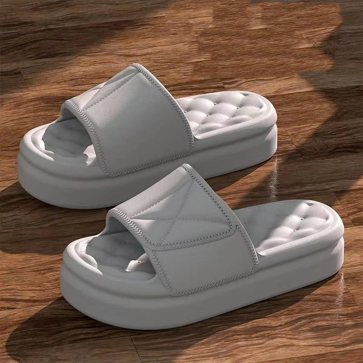 Slides for Men Slides for Women Mens Slippers Shower Shoes Women Spa Ultimate Comfort Drainage Hole Slippers
