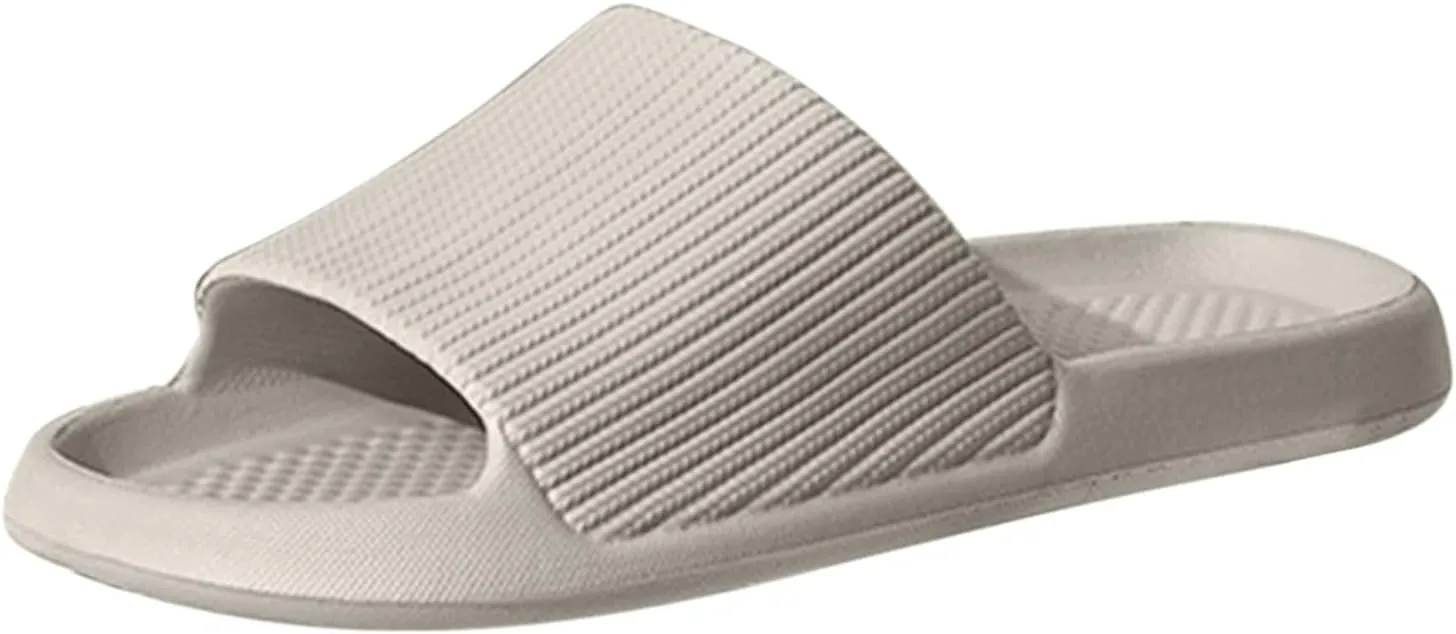 Slides for Men Womens Slides Mens Shower Shoes Shower Shoes Women Drainage Hole Lightweight Gym Slippers