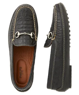 PHELPS Traditions Croco Bit Shoe Slip Entry