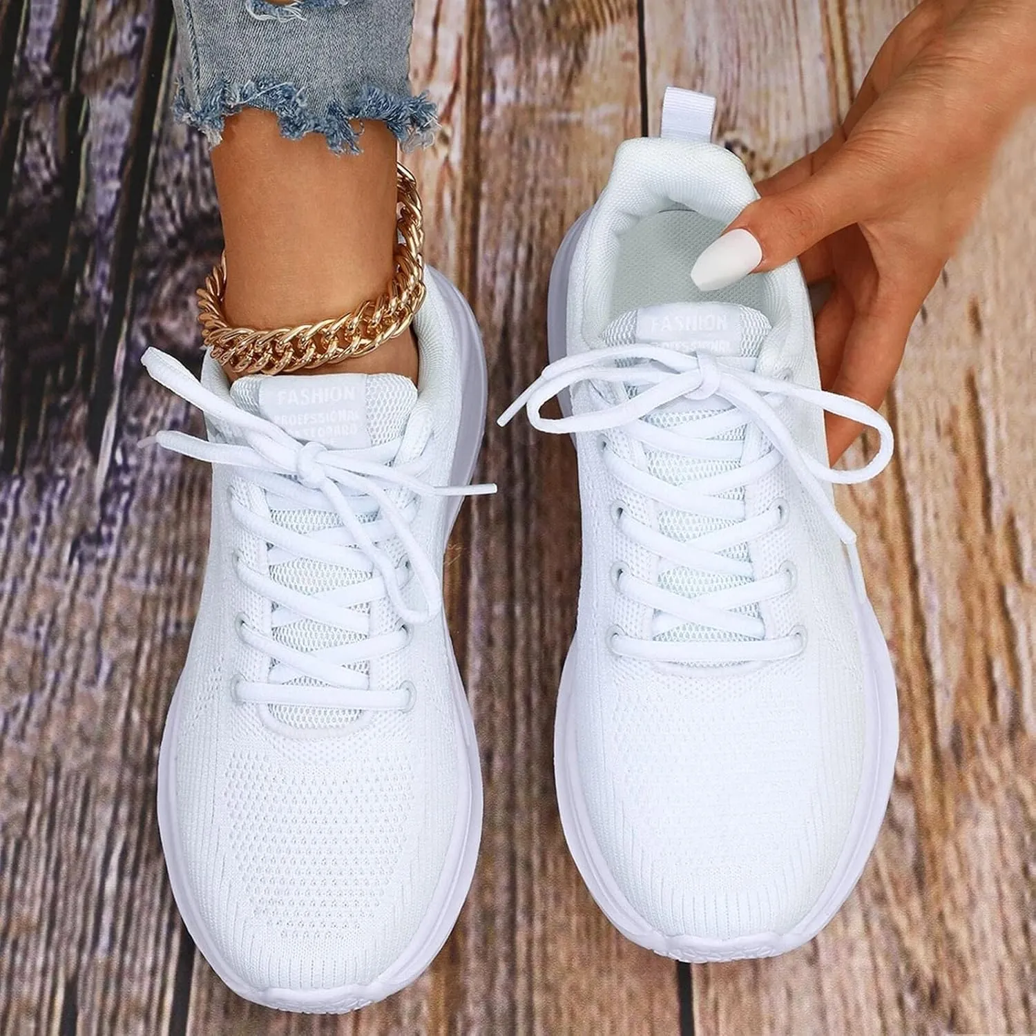 Slip on Tennis Shoes Women Women Shoes Dressy Comfortable Womens Slip on Shoes Work Non Slip Sneakers