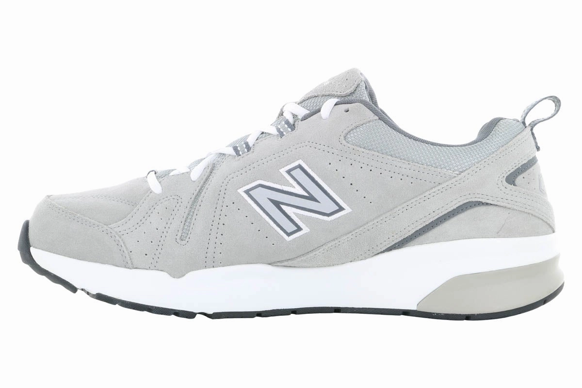 Classic Toe Shape New Balance 608UG5 Grey Trainer