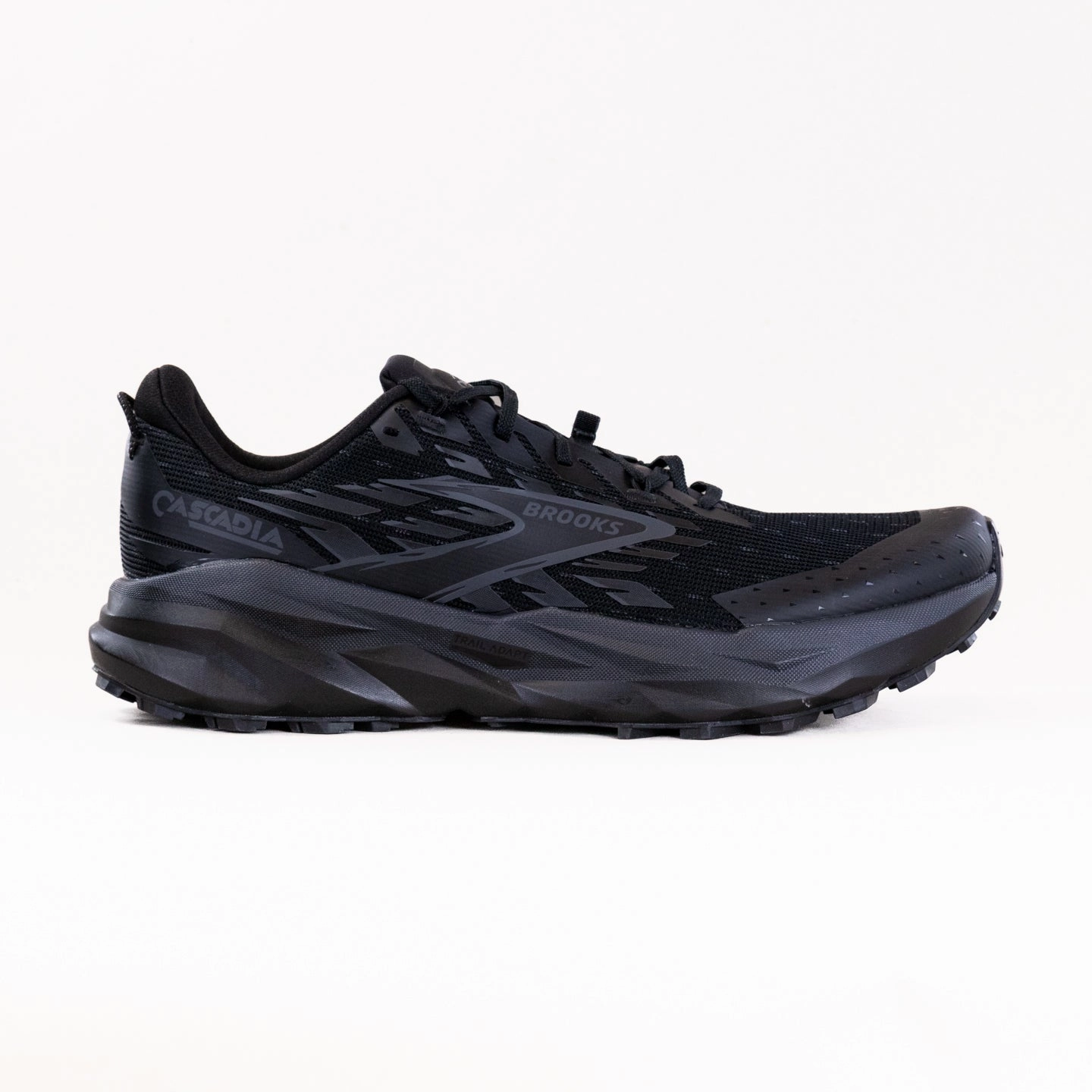 Ventilation Channel System Run Meet Brooks Cascadia 19 (Men's) - Black/Ebony/Ebony