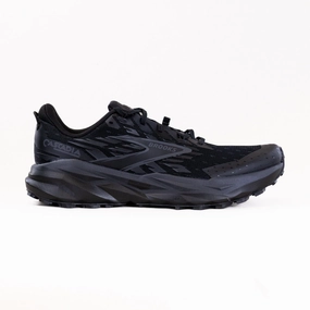 Slip On Design Brooks Cascadia 19 (Men's) - Black/Ebony/Ebony Ventilation Channel System Run Meet Brooks Cascadia 19 (Men's) - Black/Ebony/Ebony