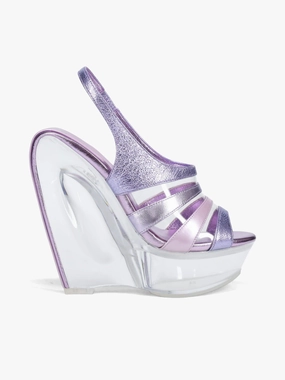 Slomo Purple Combo Metallic Ultra-Comfort Sandals Slomo Purple Combo Metallic Breathable straps Comfortable Summer Walk
