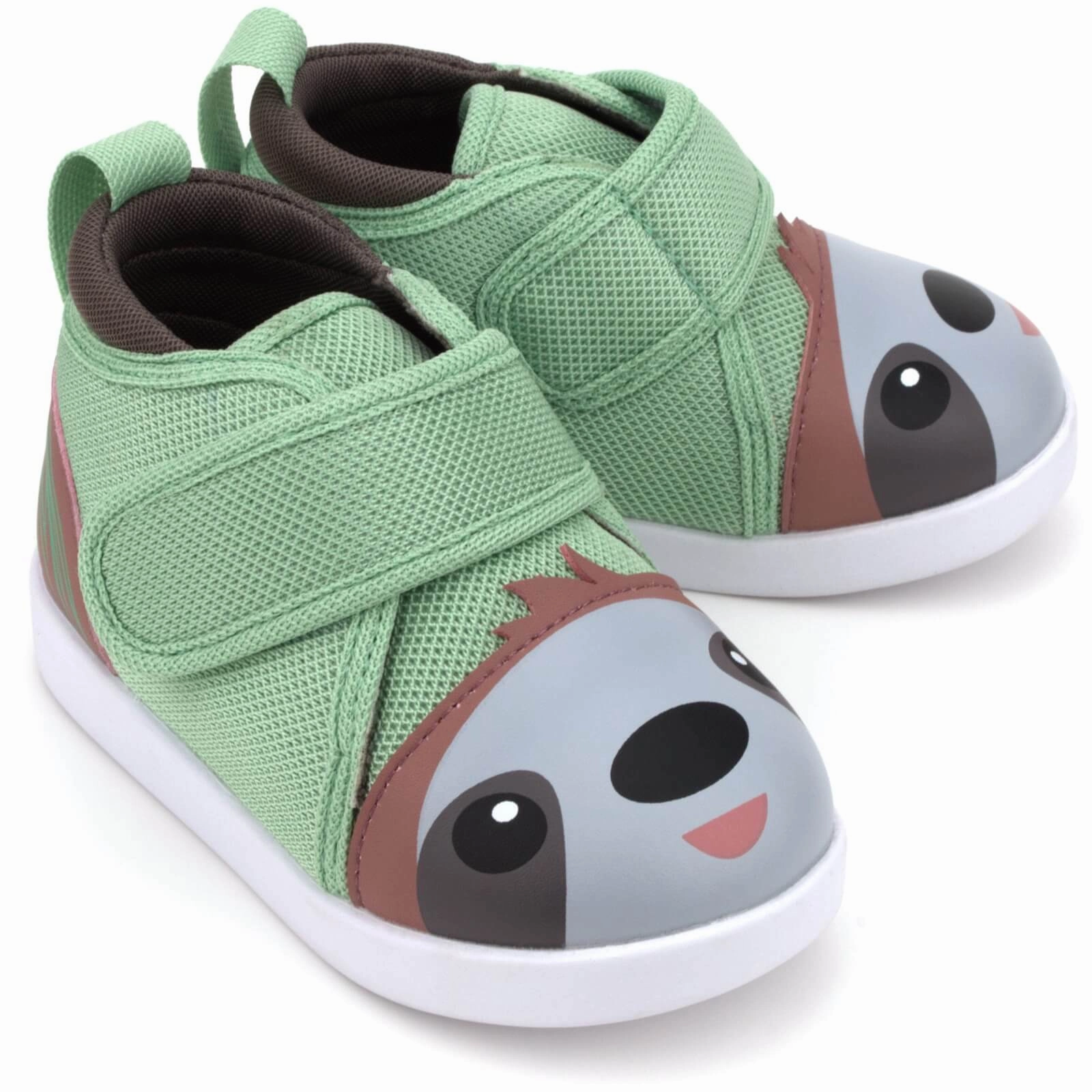 Sloth Squeaky Toddler Shoes | Green/Brown Version 2 2025 Shock Absorbing Midsole King Walk