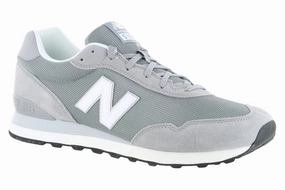 Smooth Curve New Balance 515 Grey Classics Wear-Ready Shoes New Balance 515 Grey Classics