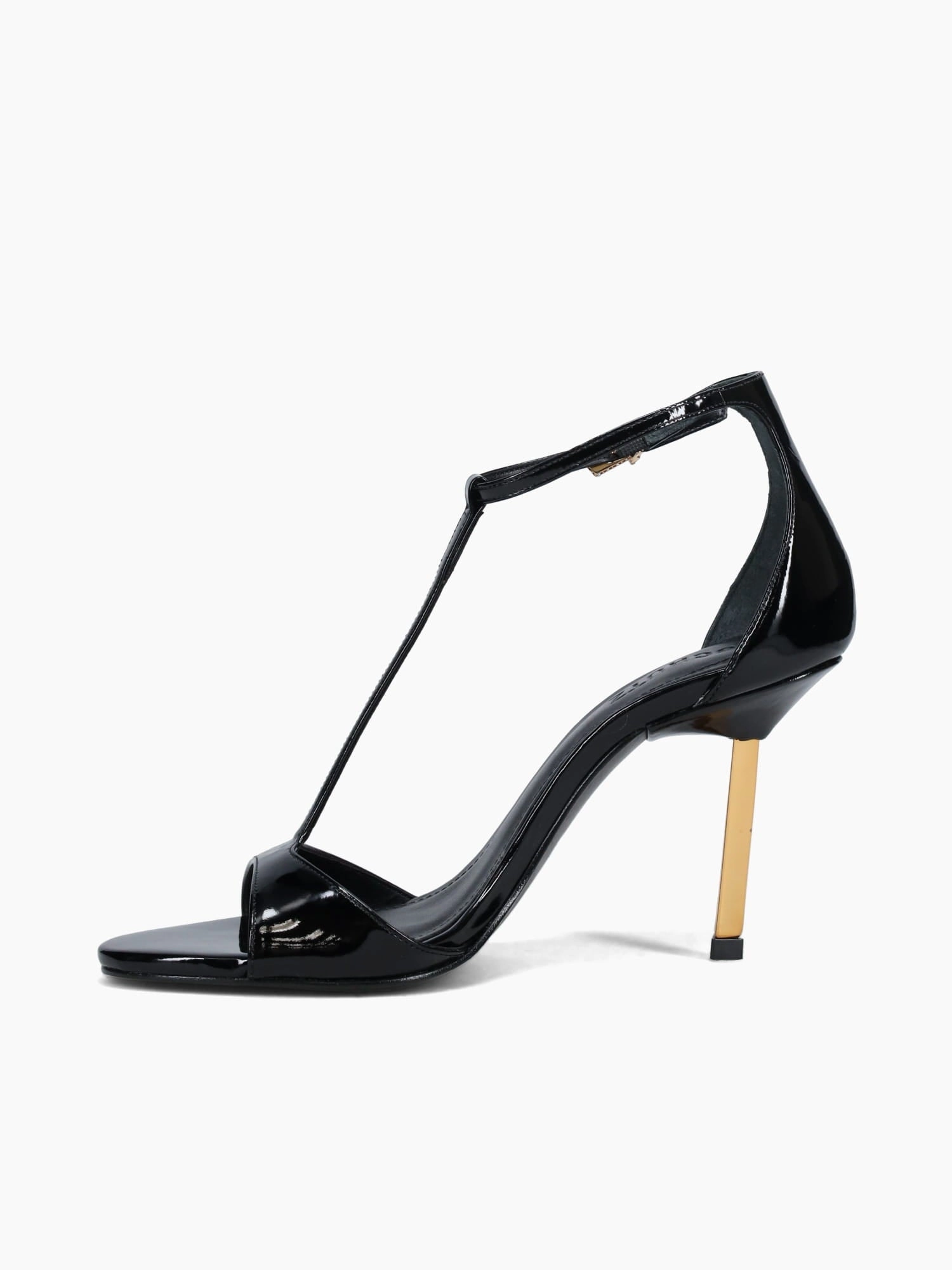 Everett Black Verniz Soft Sandy Path Elastic Strap