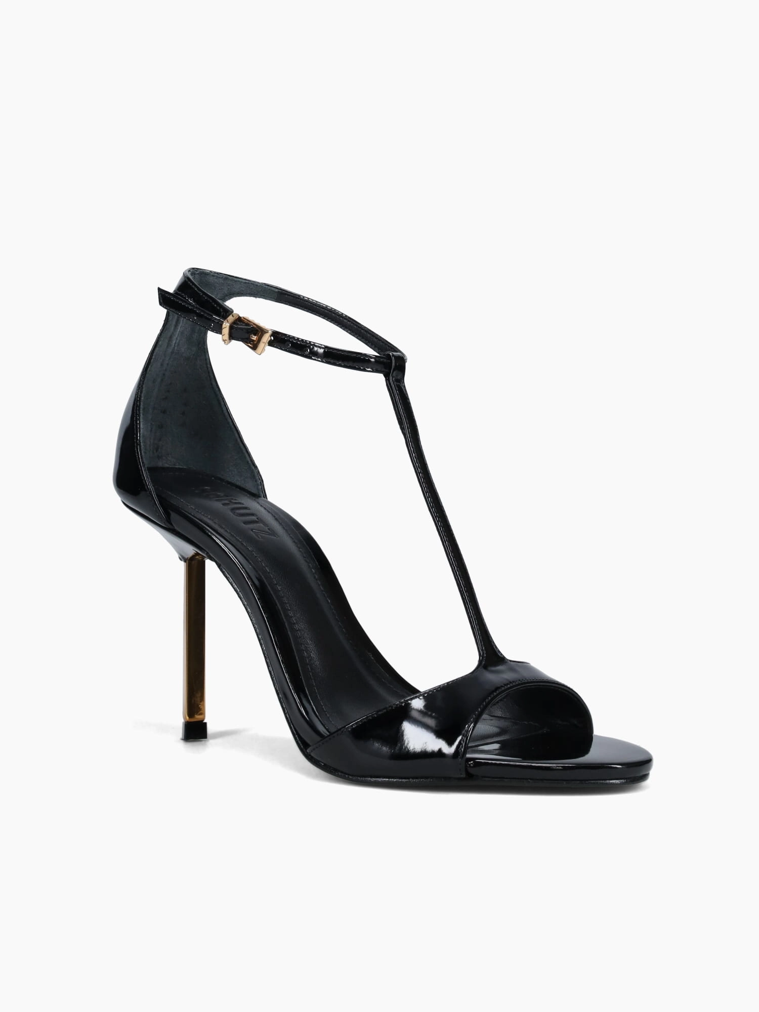 Casual Sandals for Every Day Simple Entry Everett Black Verniz Soft