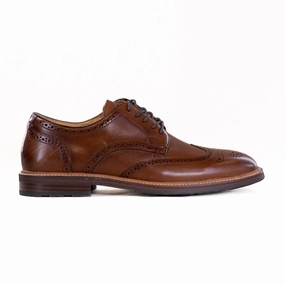 Smooth Walk Florsheim Anthem Wing Tip Oxford (Men's) - Brown Florsheim Anthem Wing Tip Oxford (Men's) - Brown Flexible Ground Contact Dinner Step