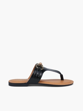 Smooth Walk Rimini Black Croco Rimini Black Croco Airflow channels Summer Vibe