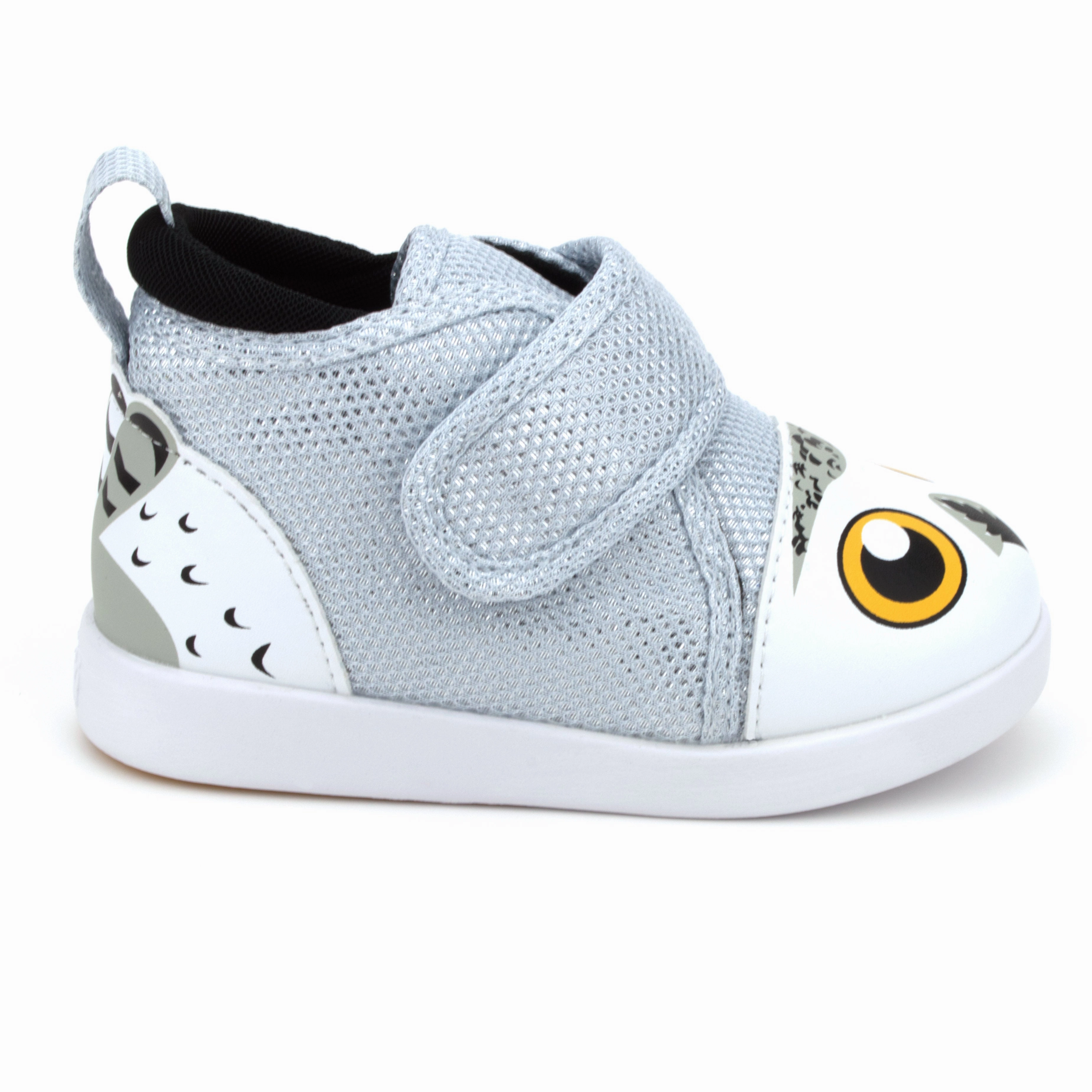 Snowy Owl Squeaky Toddler Shoes Version 2 2025 Memory Foam Airport Travel Durable Fabric
