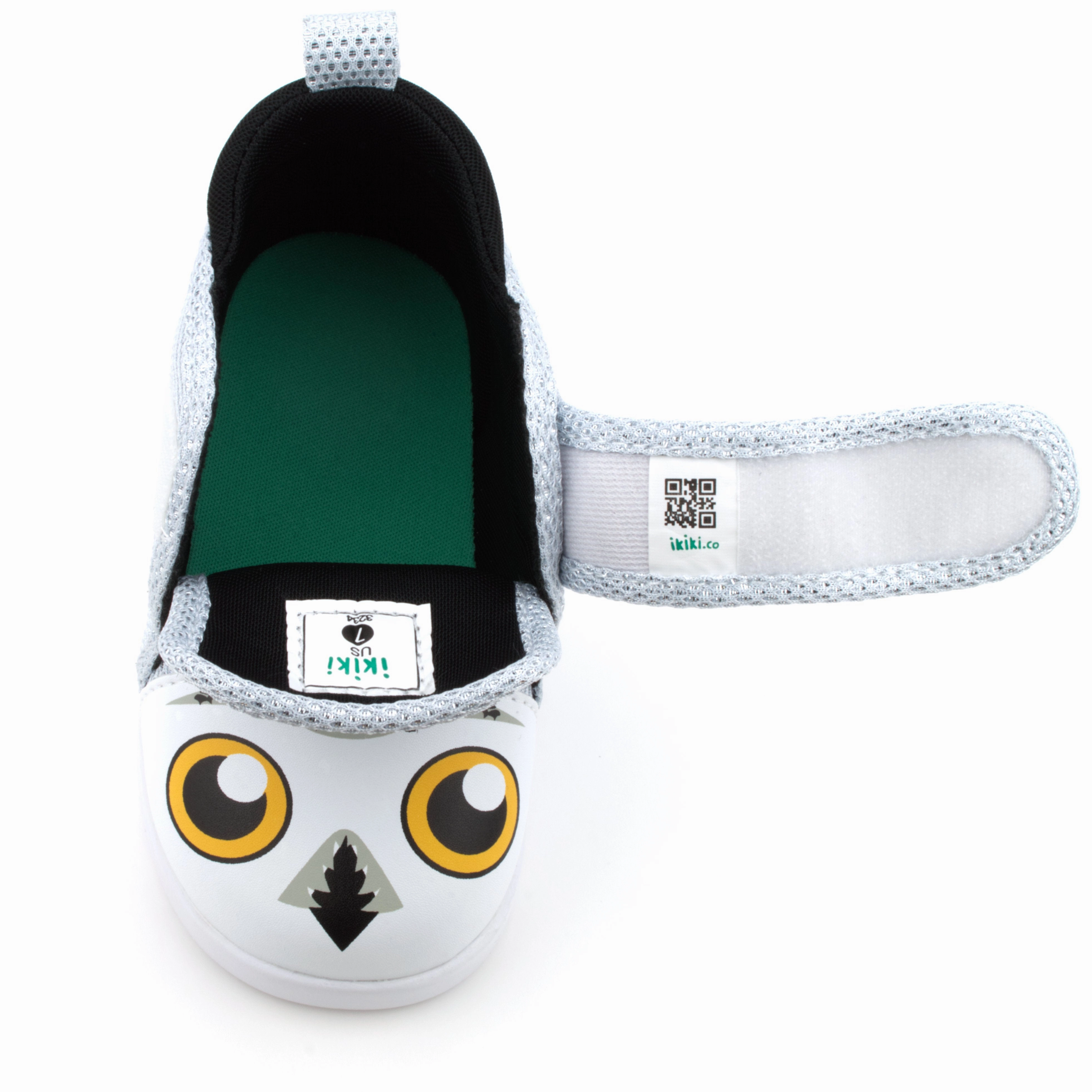 Snowy Owl Squeaky Toddler Shoes Version 2 2025 Story Glow Seamless Fit Outdoor Explorers