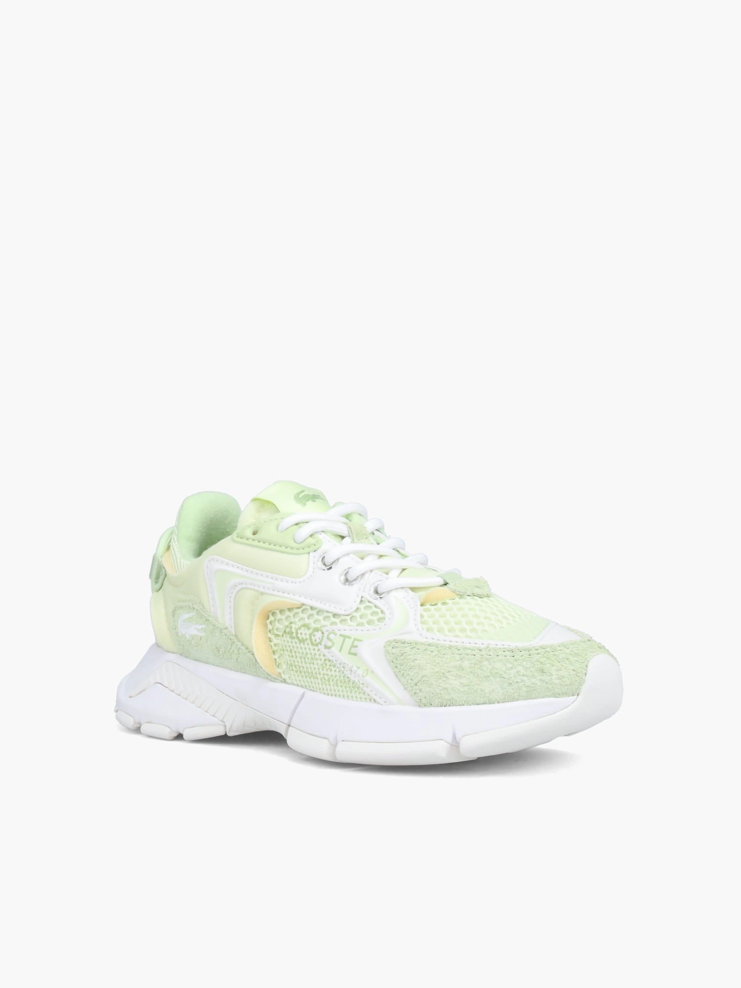 Low Effort Casual Elegance L003 Neo Ltgrn Wht textile