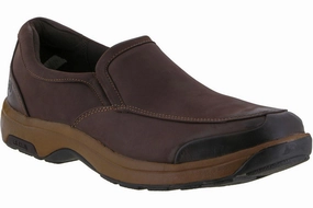 Soft Layer Dunham Battery Park Slip On Brown Nubuck Dunham Battery Park Slip On Brown Nubuck Soft Pressure