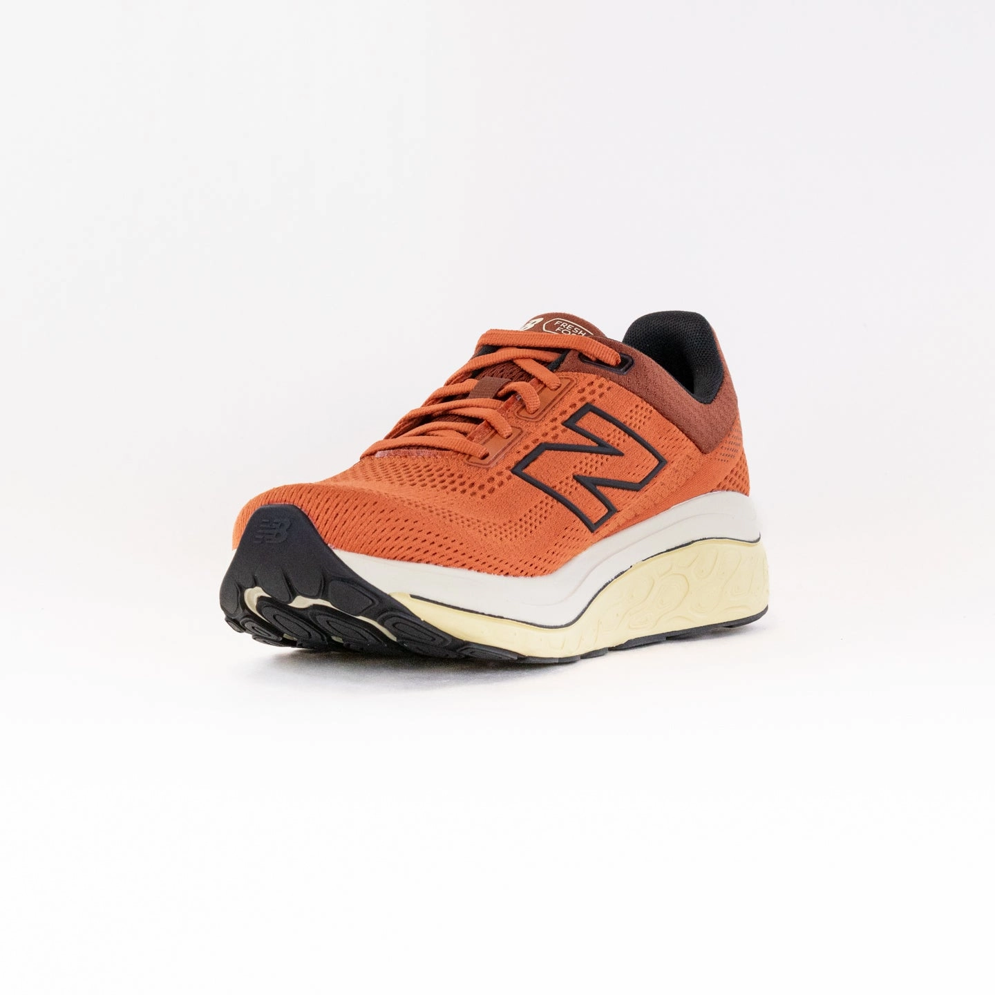 New Balance 860V14 (Men's) - Orange Brown Comfy Layers Shock Absorbing Midsole