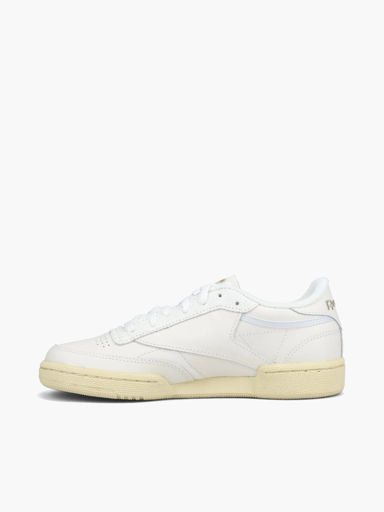 March Step Weather Ready Club C 85 Chalk Weatheredwhite leather