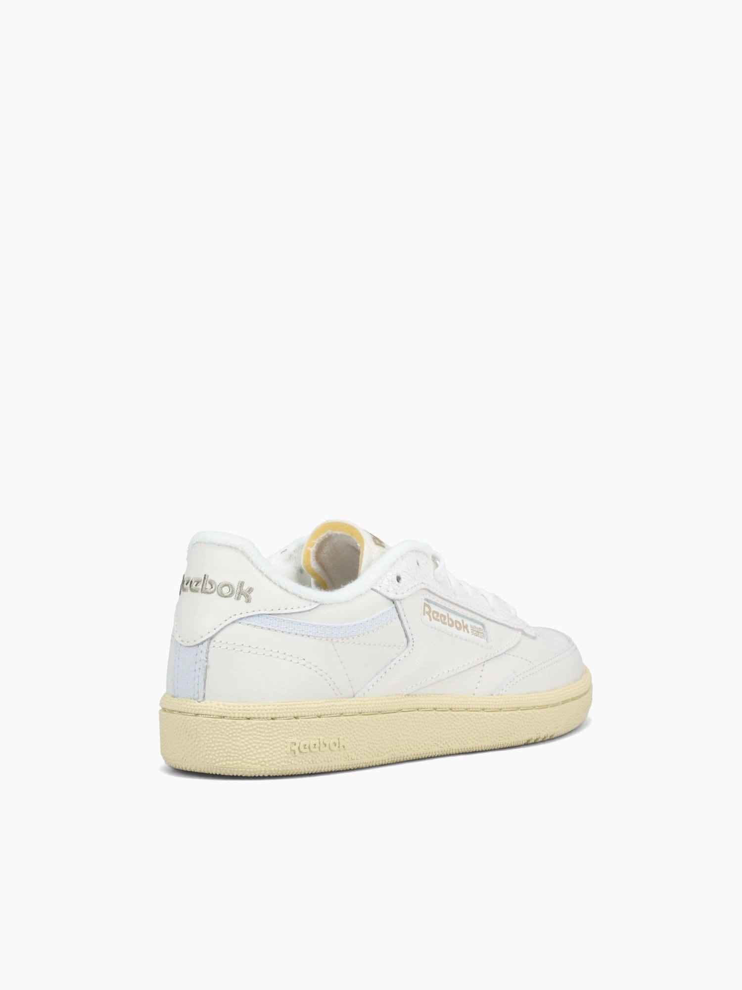 Indoor Walk Club C 85 Chalk Weatheredwhite leather