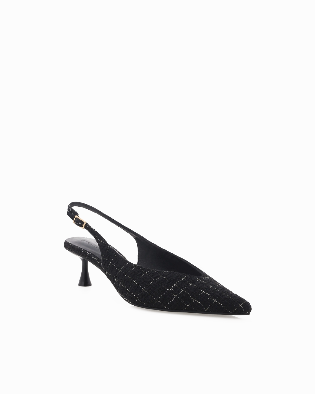 Spring Sandals SONNY - BLACK BOUCLE