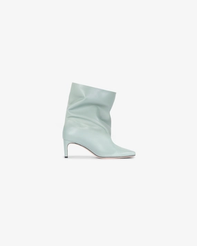 Square Toe Ankle Boot - Basil Easy to Wear Square Toe Ankle Boot - Basil Temperature Regulating Lining buckle - type