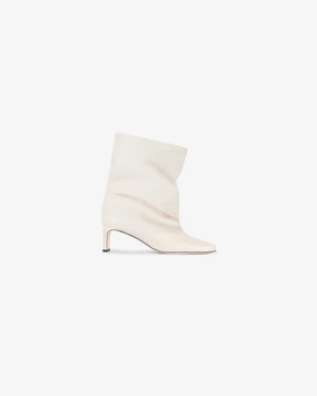 Square Toe Ankle Boot - Ecru Martial arts wear Square Toe Ankle Boot - Ecru Reliable Sole most winter