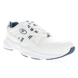 Stability Walker M2034-White/Navy | Propet Cushioned Midsole System office pumps mountain boots Stability Walker M2034-White/Navy | Propet