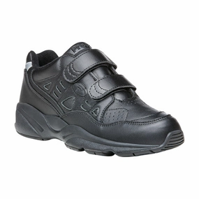 Stability Walker Strap Women's-Black| Propet high - tech shoes Stability Walker Strap Women's-Black| Propet Cushioned perforated