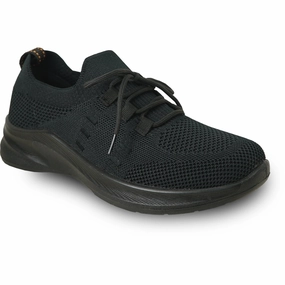 Stable Balance Support VANGELO Women Slip Resistant Shoe ARIA-1 Black  - Wide Width Available VANGELO Women Slip Resistant Shoe ARIA-1 Black  - Wide Width Available Factory shoes Odor control