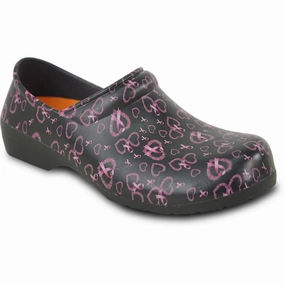 Stable Step Solution VANGELO Women Slip Resistant Clog NIKO Fushia-1 well - supported easy - to - store VANGELO Women Slip Resistant Clog NIKO Fushia-1