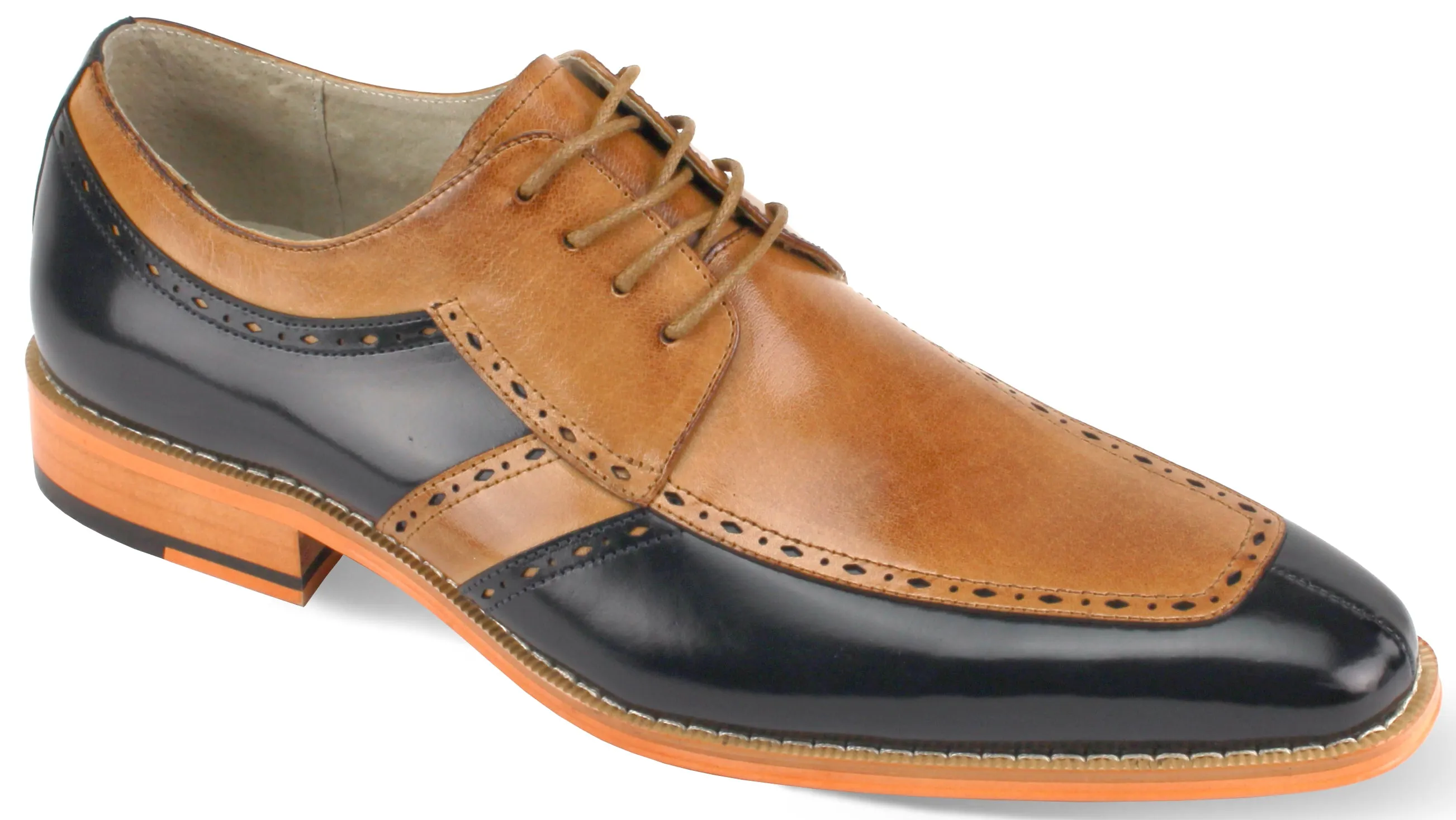 Giovanni |Merrick-Tan/Navy zip - type yoga shoes