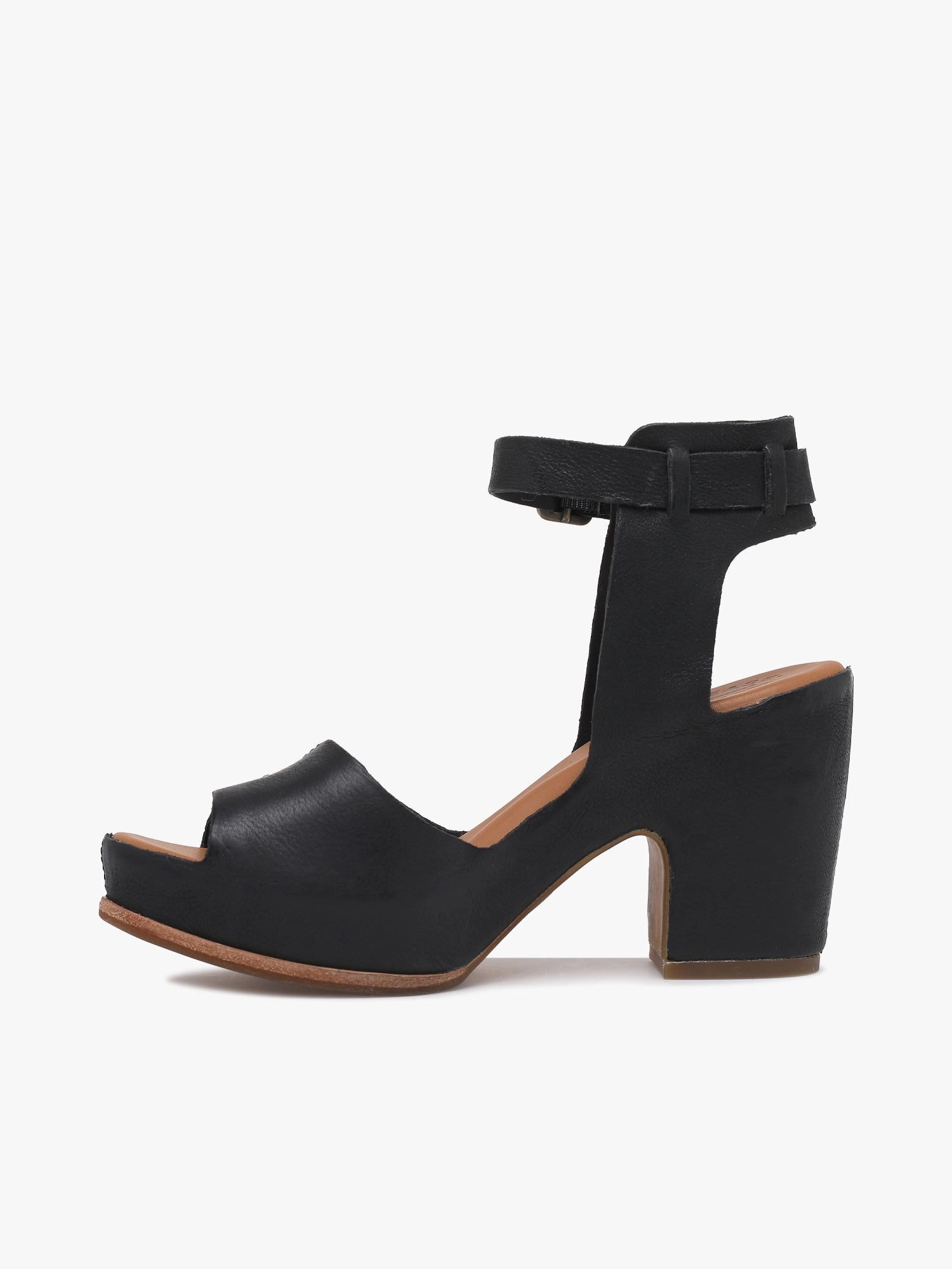 Stasia Black Full Grain Leather Basic Style Any Outfit