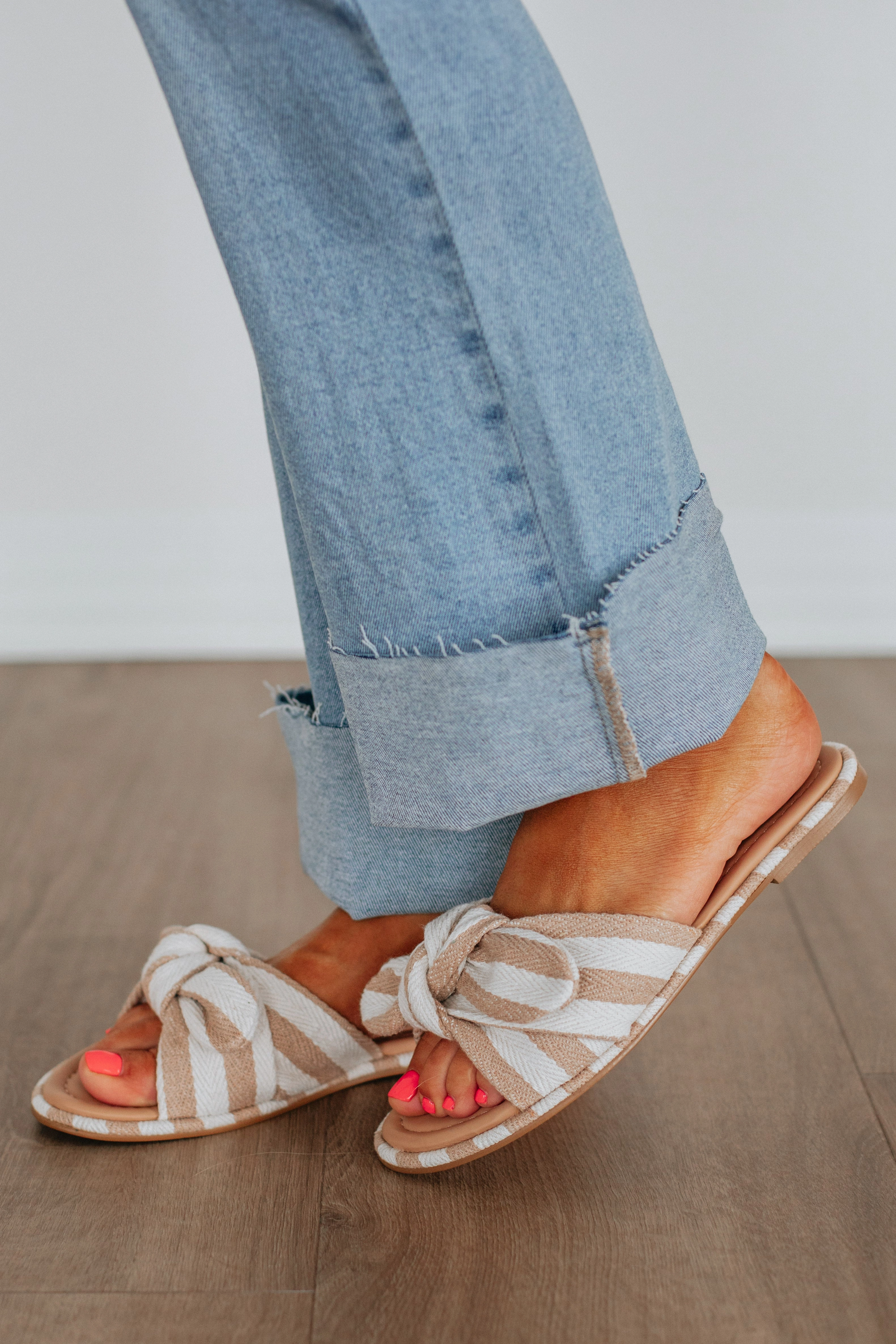 Stepping Out Sandals Campus Cool Adjustable Lace Closure