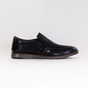 Street Bounce Air Josef Seibel Tyler 38 (Men's) - Black Customizable Slip On Relax Walk Josef Seibel Tyler 38 (Men's) - Black