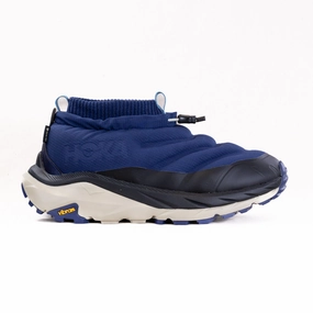 Street Proof Hoka Kaha 2 Frost Moc GTX (Men's) - Midnight Blue/Oyster Push Step Hoka Kaha 2 Frost Moc GTX (Men's) - Midnight Blue/Oyster