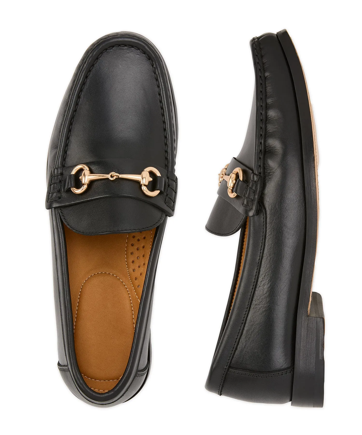 Style Choice Fashion Comfort PHELPS Bridge Bit Tubular Edge Calfskin Moc