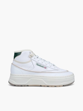 Stride Easy Club C Geo Mid White Smart Tread Club C Geo Mid White