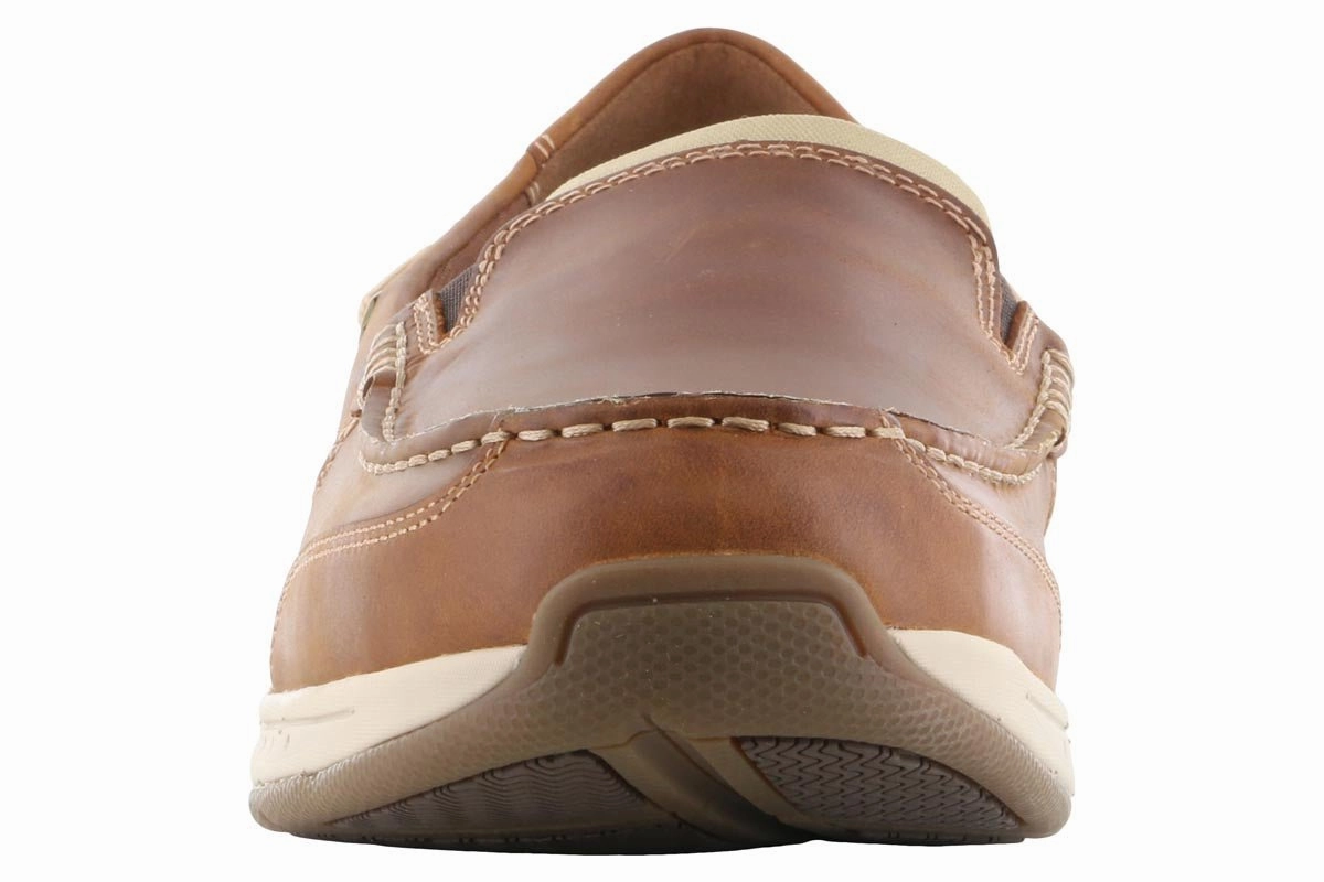 Dunham Captain Venetian Slip On Tan CanvasMaterial