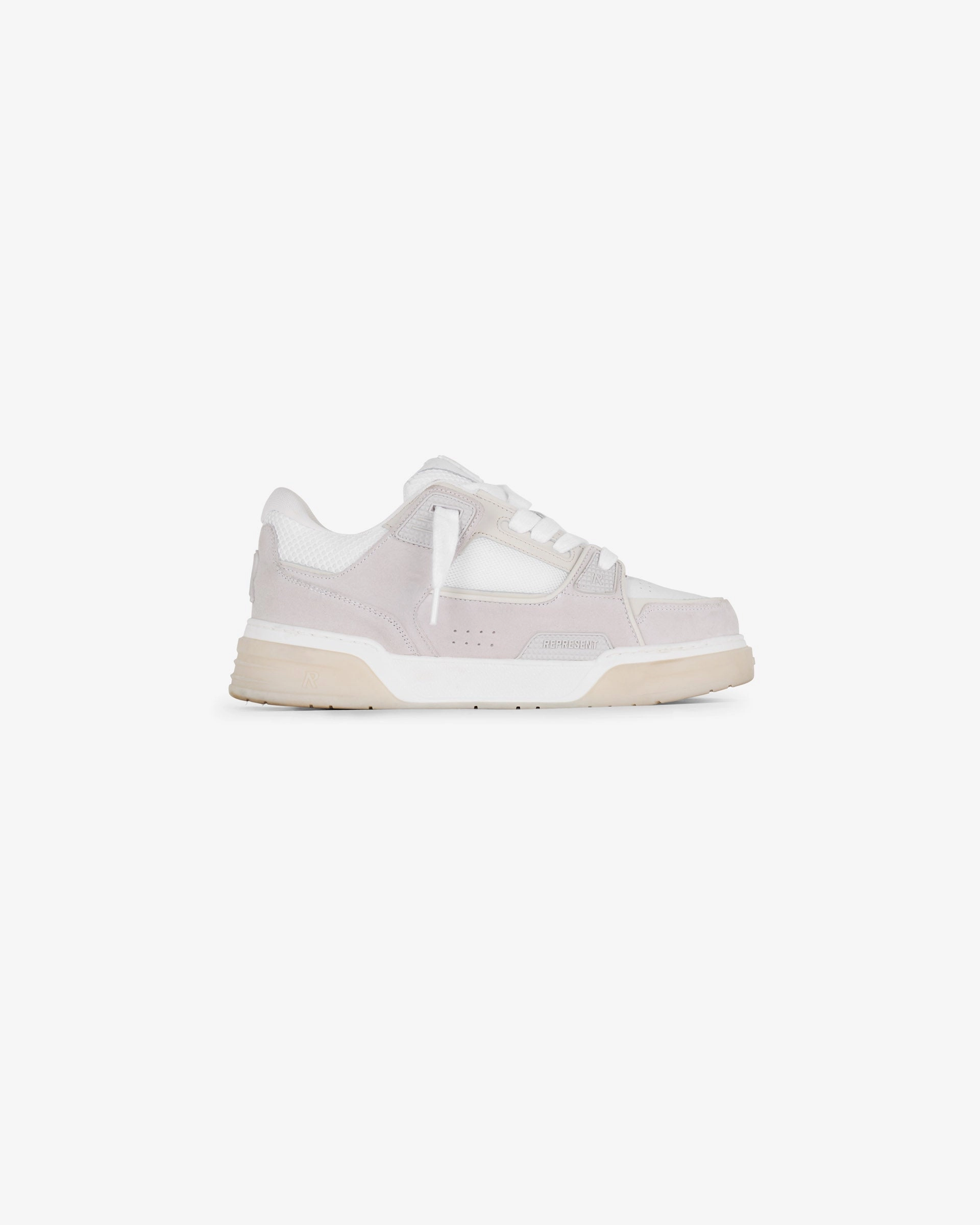 Studio Sneaker Mesh - Vintage White left - foot