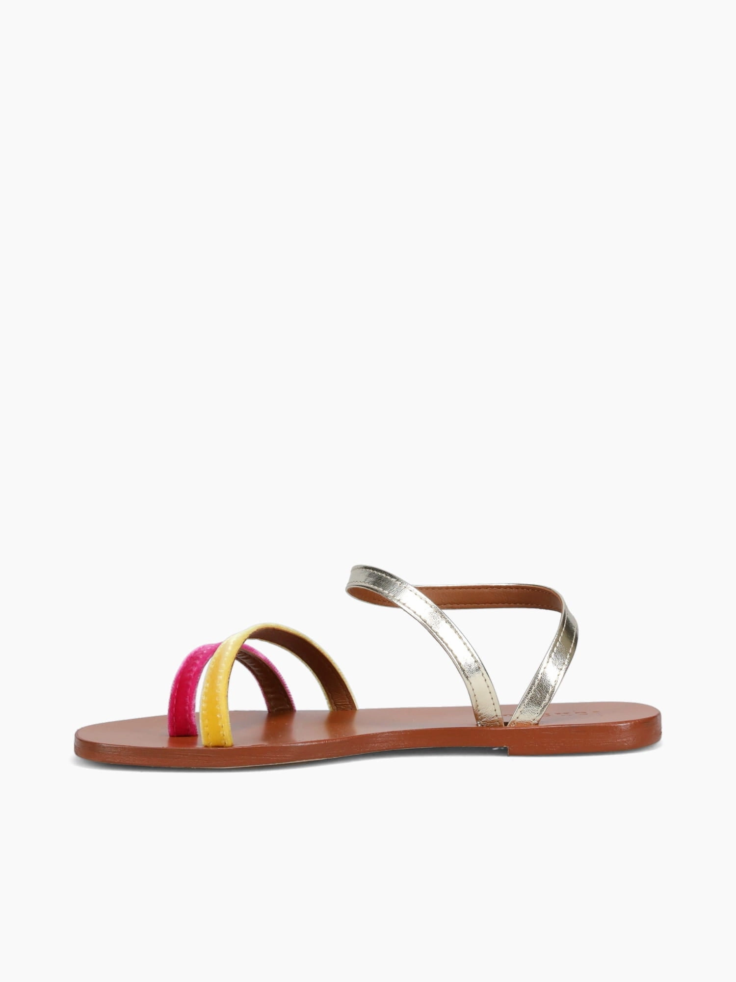 Sandal Insole Pool Wear Pietrasanta Berry Ocra velvet