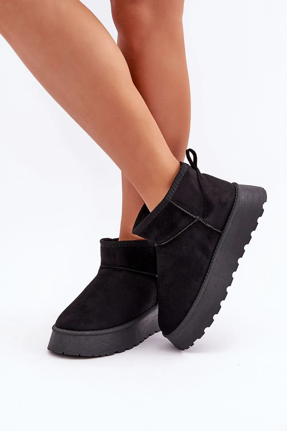 Stylish Fur-Lined Snow Boots