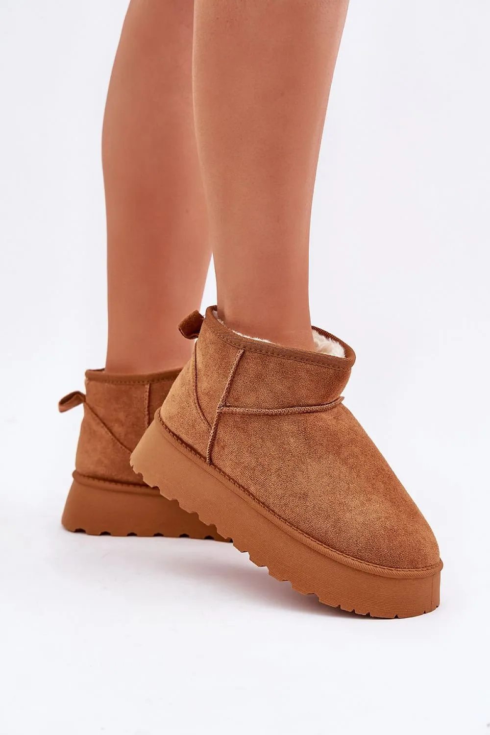 Stylish Fur-Lined Snow Boots