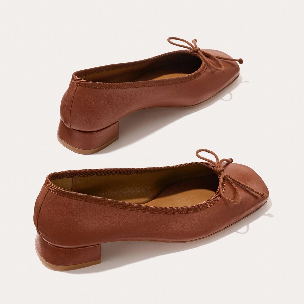 Elastic Goring High Heel The Ada - Cognac Nappa