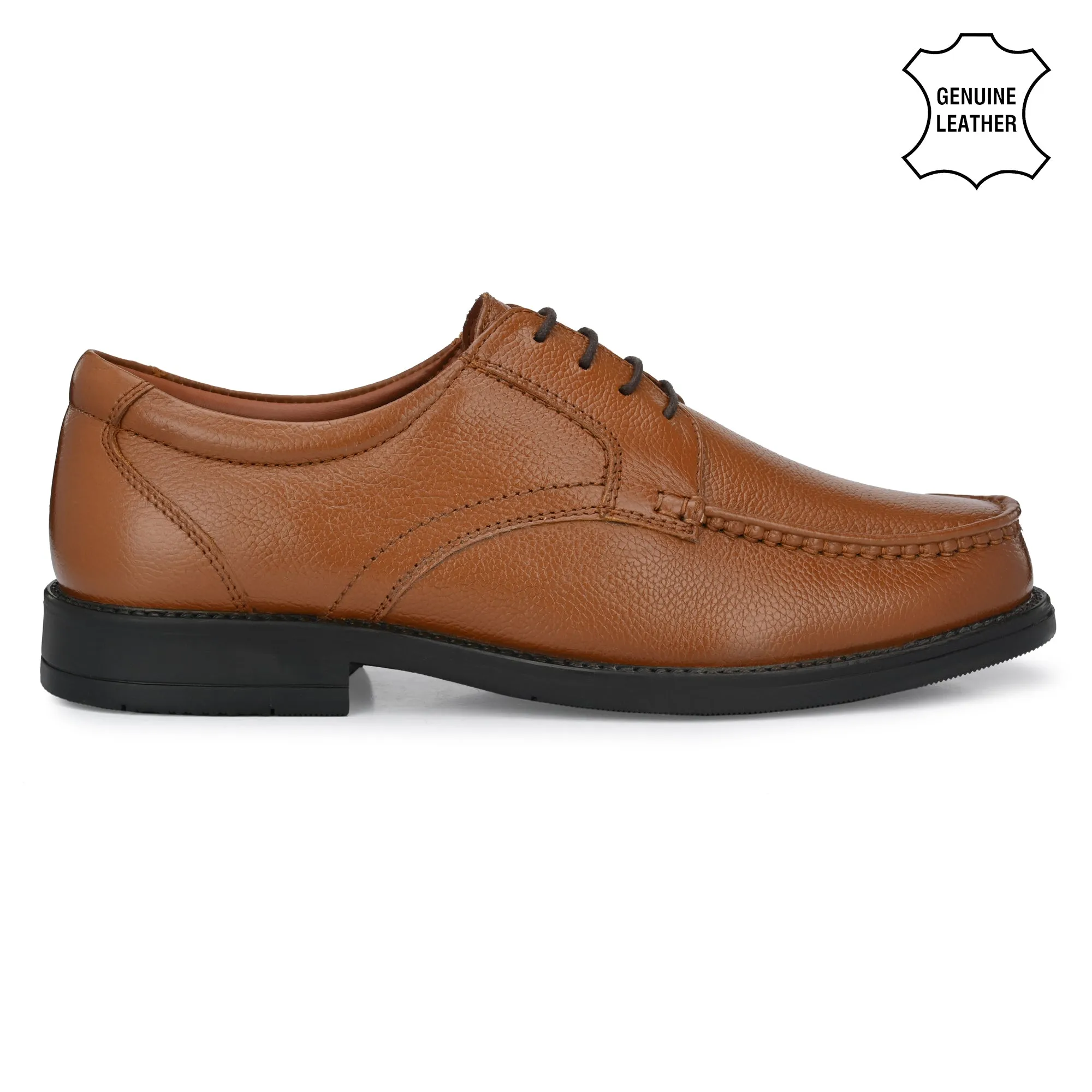 Suave Full Grain Leather Derby Trumock Lace Ups