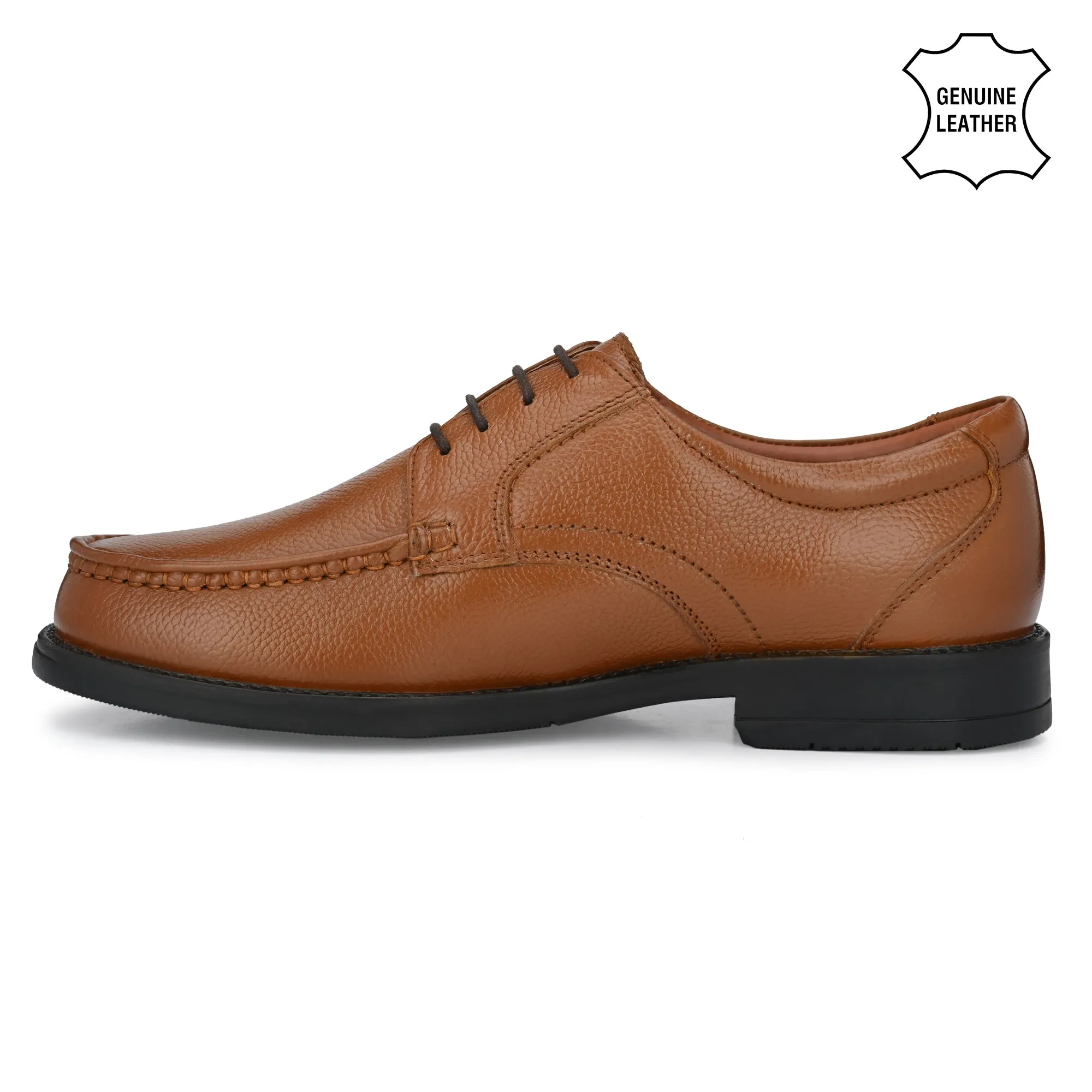 Suave Full Grain Leather Derby Trumock Lace Ups