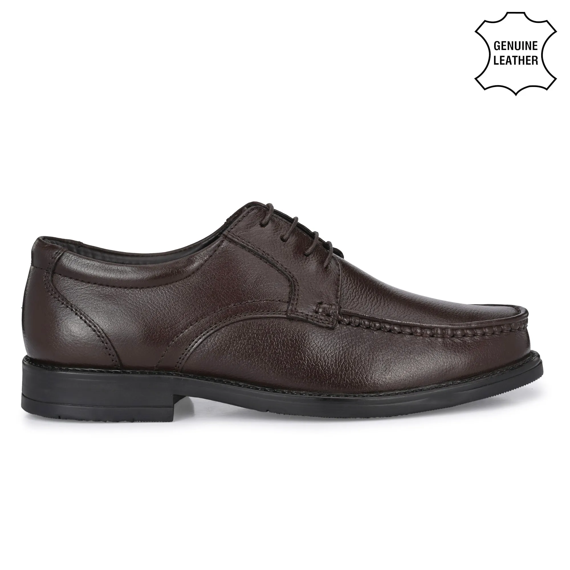 Suave Full Grain Leather Derby Trumock Lace Ups