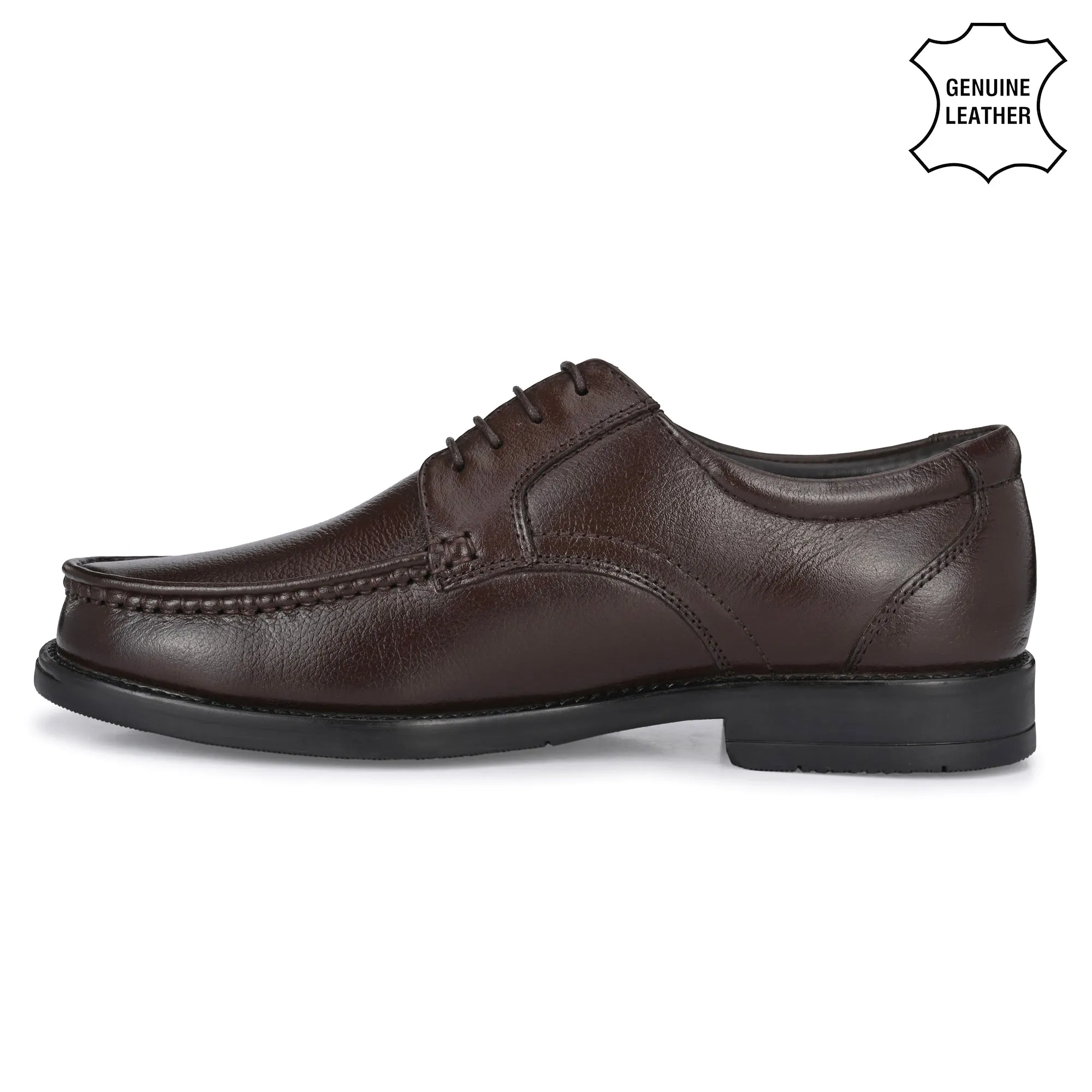 Suave Full Grain Leather Derby Trumock Lace Ups