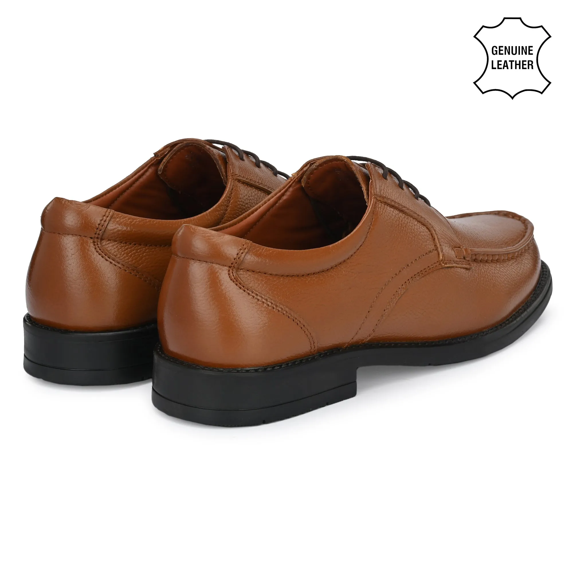 Suave Full Grain Leather Derby Trumock Lace Ups